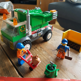dusty the garbage truck instructions
